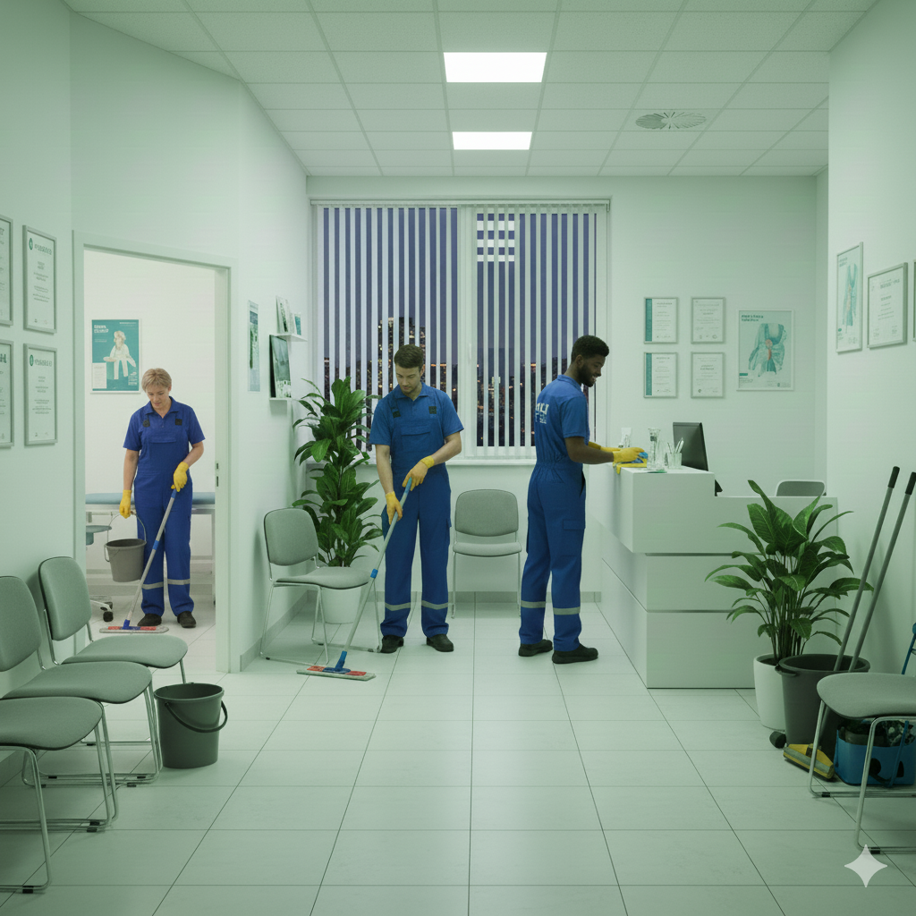 Leia mais sobre o artigo Como contratar limpeza e higienização profissional para clínicas e consultórios?