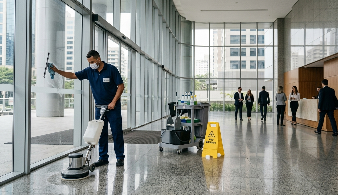No momento, você está visualizando Como a limpeza profissional impacta a imagem de empresas na Avenida Berrini