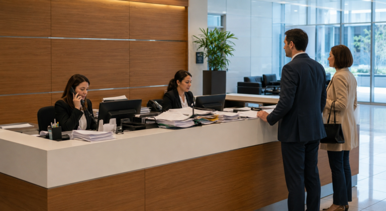 Leia mais sobre o artigo Recepção desorganizada pode prejudicar seu negócio? Entenda os impactos